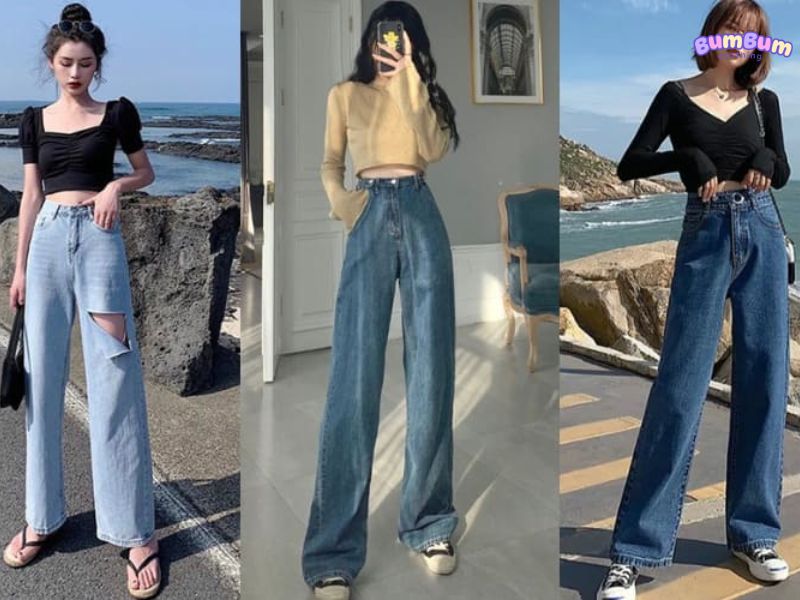 Phối đồ nữ cá tính chất chơi cùng baggy jeans và streetwear