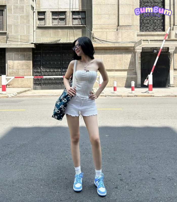 Tại sao việc phối giày với quần short nữ lại quan trọng