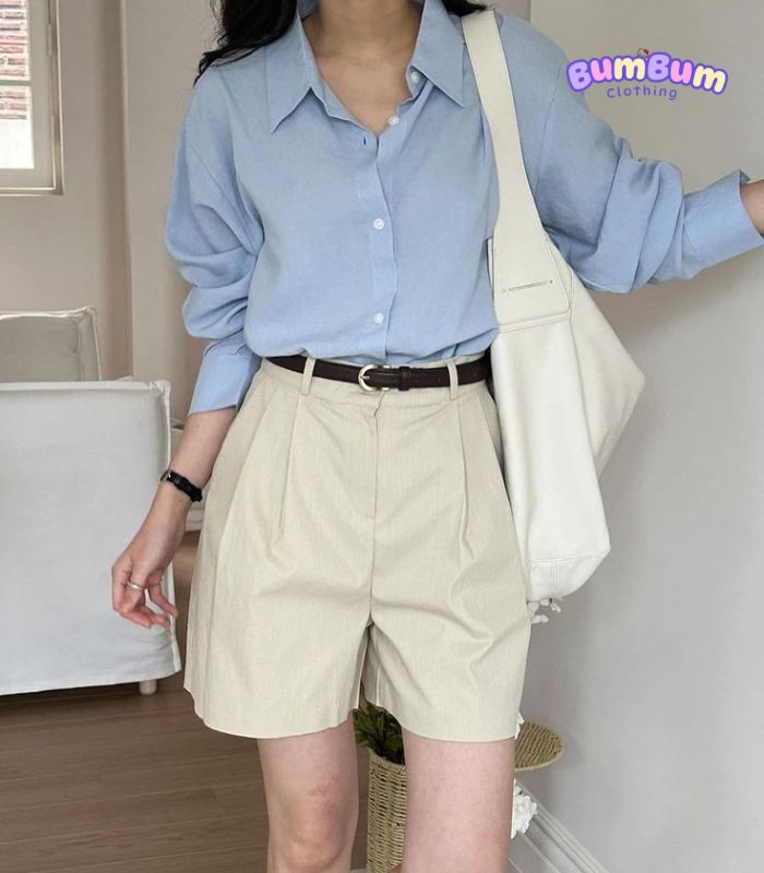 Những lỗi cơ bản khi chọn quần short nữ ống rộng