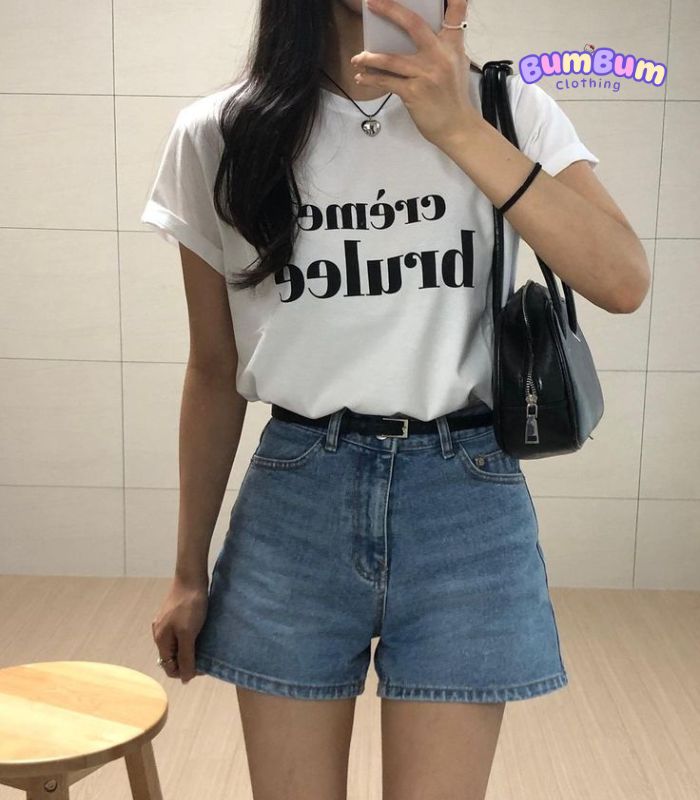Quần short nữ ống rộng phối với áo gì cho các dịp đặc biệt?
