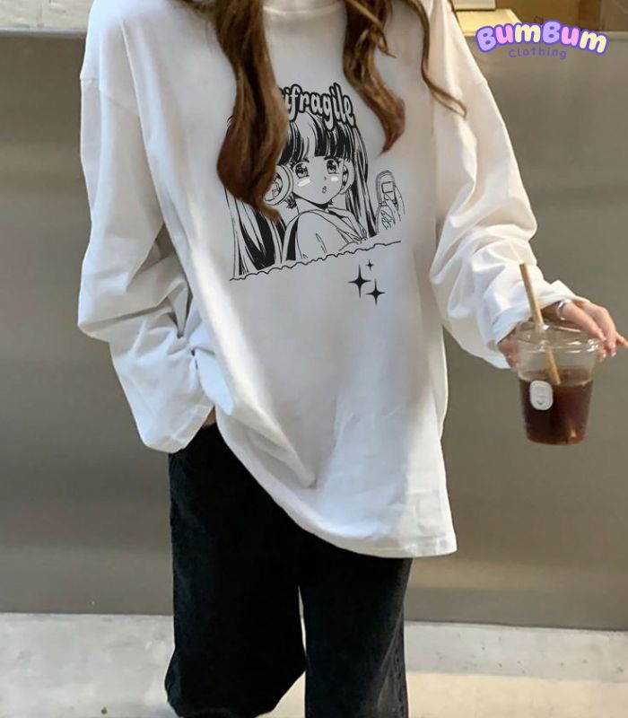 lưu ý khi phối đồ với áo thun tay dài nữ để tránh “dừ” và lỗi mốt