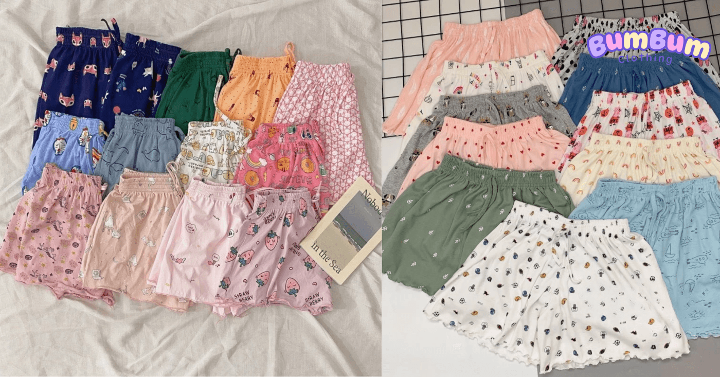 Phối đồ quần đùi nữ thoáng mát