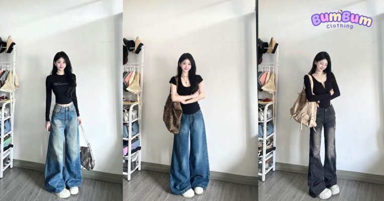 quần jean mặc với áo gì đẹp